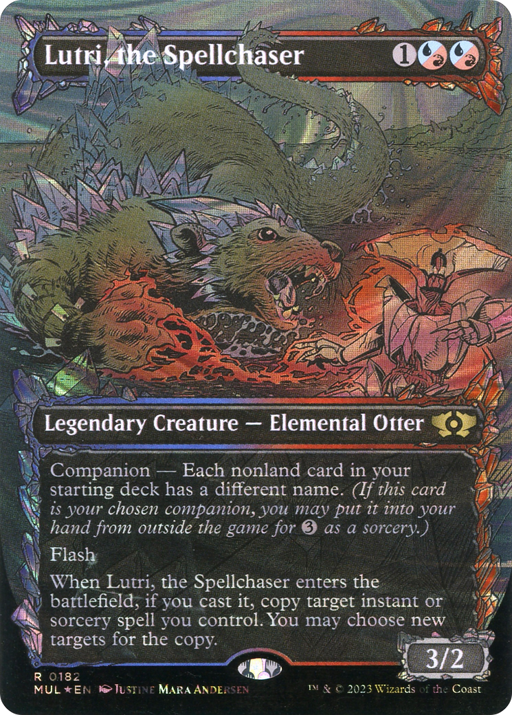 Lutri, the Spellchaser (Halo Foil) [Multiverse Legends] | Card Merchant Takapuna