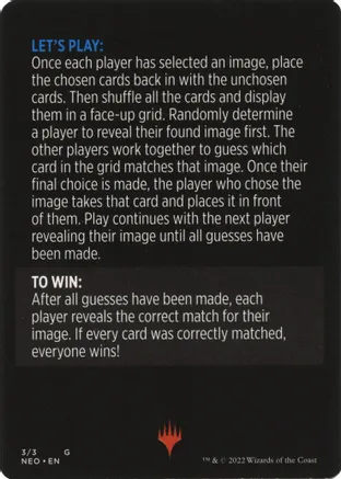 Cyber Simulacrum (Magic Minigame) [Kamigawa: Neon Dynasty Minigame] | Card Merchant Takapuna