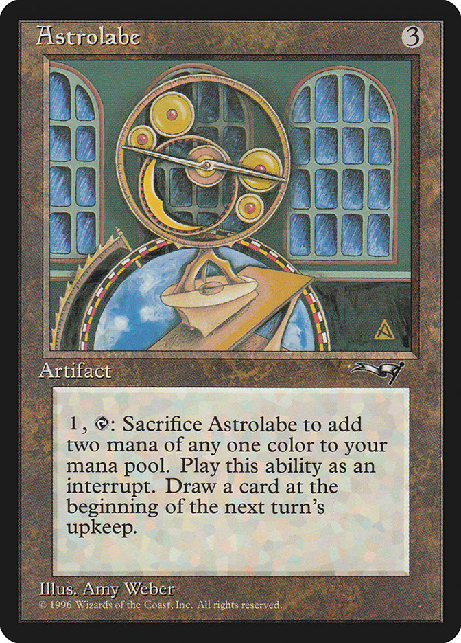 Astrolabe (Yellow Signature) [Alliances] | Card Merchant Takapuna