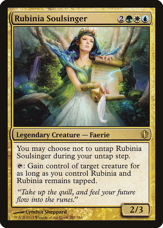 Rubinia Soulsinger [Commander 2013] | Card Merchant Takapuna