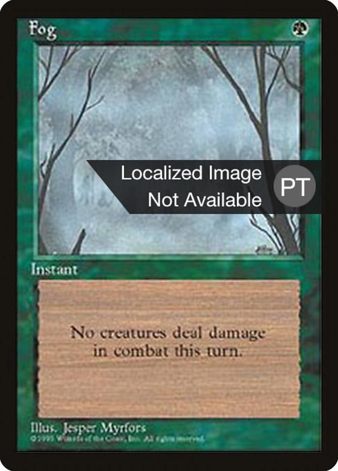 Fog [Fourth Edition (Foreign Black Border)] | Card Merchant Takapuna