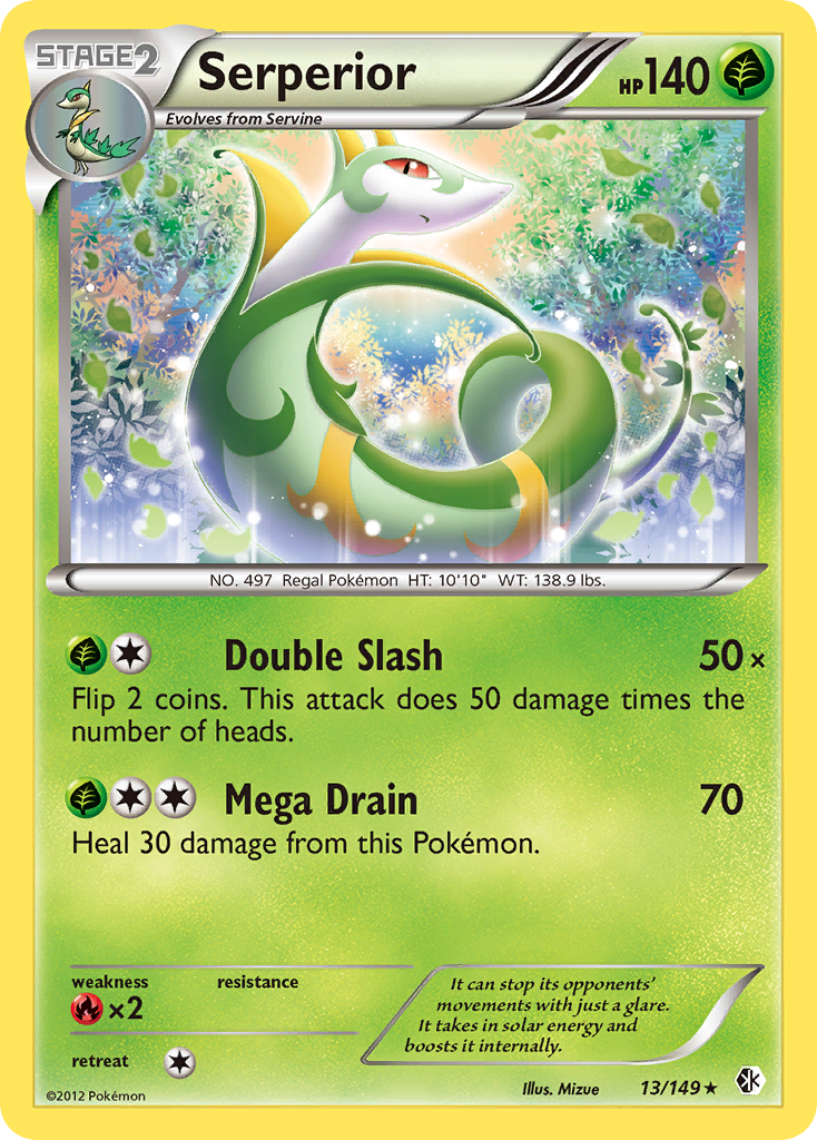 Serperior (13/149) [Black & White: Boundaries Crossed] | Card Merchant Takapuna