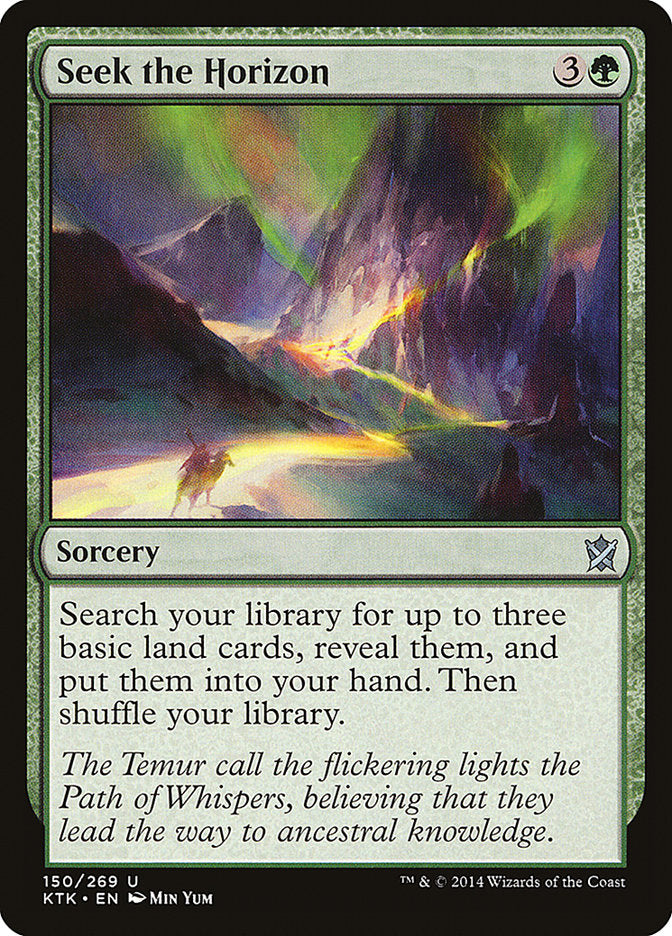 Seek the Horizon [Khans of Tarkir] | Card Merchant Takapuna