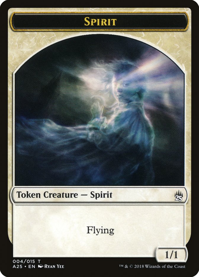 Spirit Token (004/015) [Masters 25 Tokens] | Card Merchant Takapuna