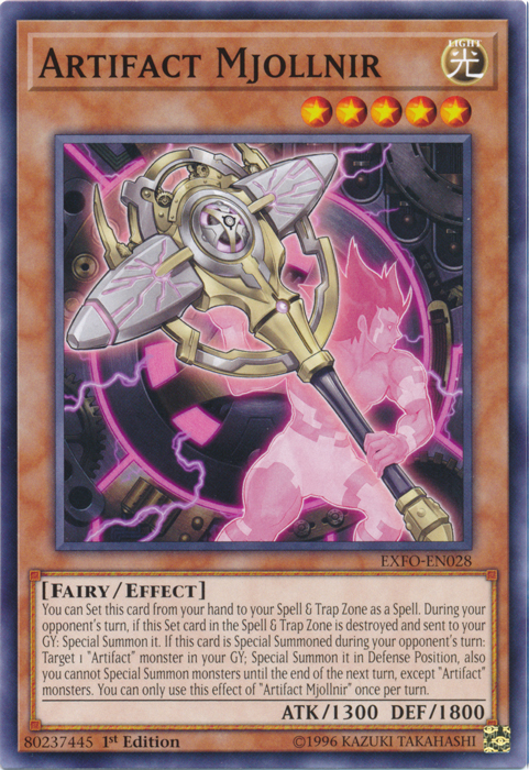 Artifact Mjollnir [EXFO-EN028] Common | Card Merchant Takapuna