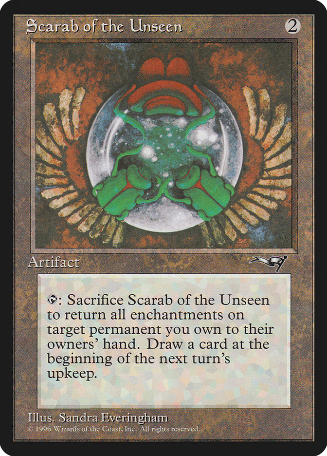 Scarab of the Unseen [Alliances] | Card Merchant Takapuna