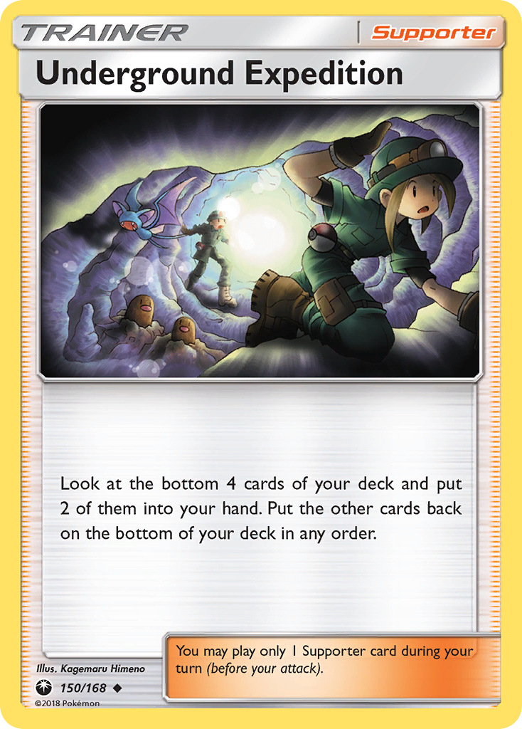 Underground Expedition (150/168) [Sun & Moon: Celestial Storm] | Card Merchant Takapuna