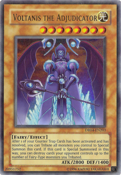 Voltanis the Adjudicator [DR04-EN203] Ultra Rare | Card Merchant Takapuna