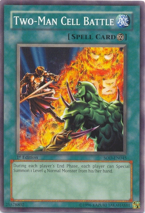 Two-Man Cell Battle [SOD-EN045] Common | Card Merchant Takapuna