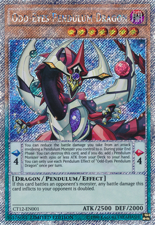 Odd-Eyes Pendulum Dragon [CT12-EN001] Secret Rare | Card Merchant Takapuna