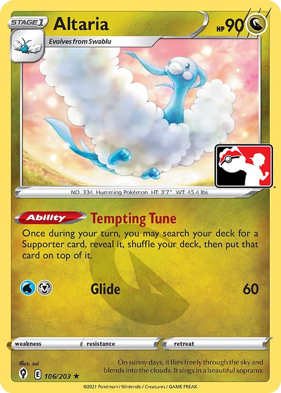 Altaria (106/203) [Prize Pack Series One] | Card Merchant Takapuna