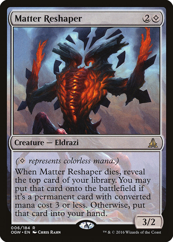 Matter Reshaper [Oath of the Gatewatch] | Card Merchant Takapuna