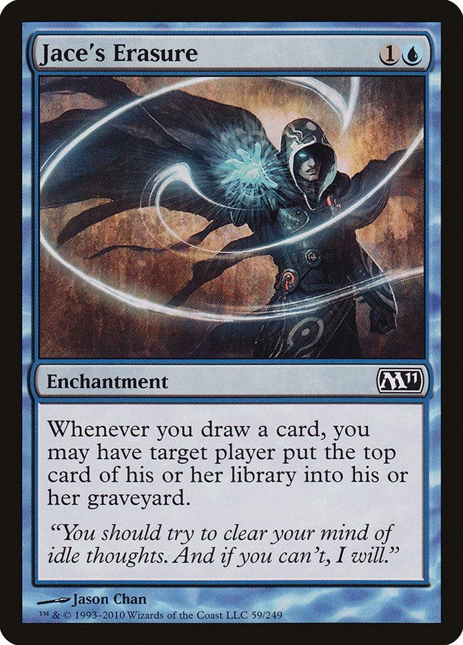 Jace's Erasure [Magic 2011] | Card Merchant Takapuna