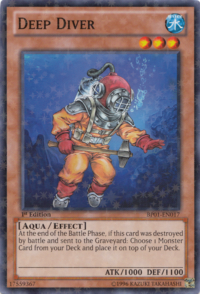 Deep Diver [BP01-EN017] Starfoil Rare | Card Merchant Takapuna