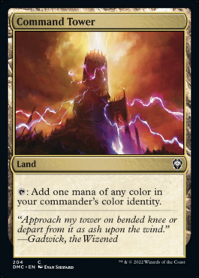 Command Tower [Dominaria United Commander] | Card Merchant Takapuna