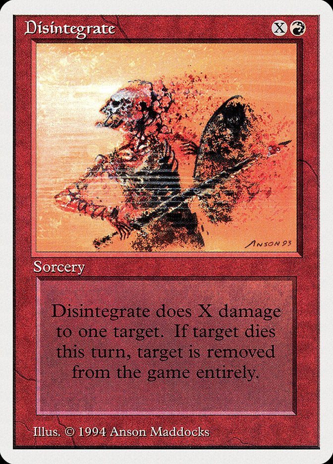 Disintegrate [Summer Magic / Edgar] | Card Merchant Takapuna