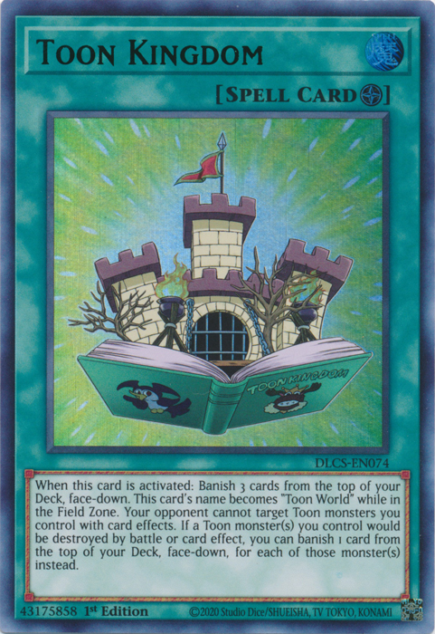 Toon Kingdom (Green) [DLCS-EN074] Ultra Rare | Card Merchant Takapuna