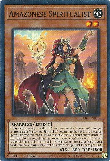 Amazoness Spiritualist [DABL-EN096] Common | Card Merchant Takapuna