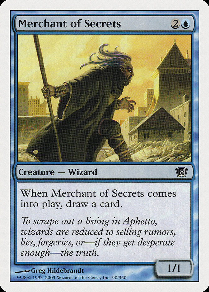 Merchant of Secrets [Eighth Edition] | Card Merchant Takapuna