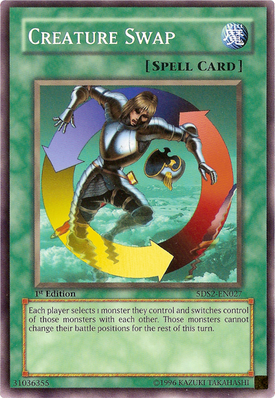 Creature Swap [5DS2-EN027] Common | Card Merchant Takapuna