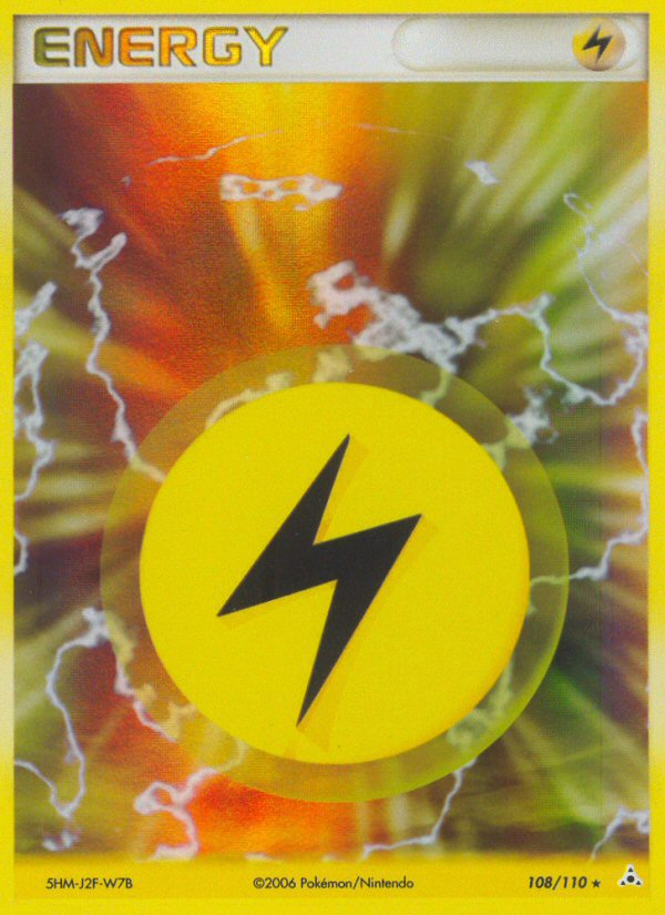 Lightning Energy (108/110) [EX: Holon Phantoms] | Card Merchant Takapuna