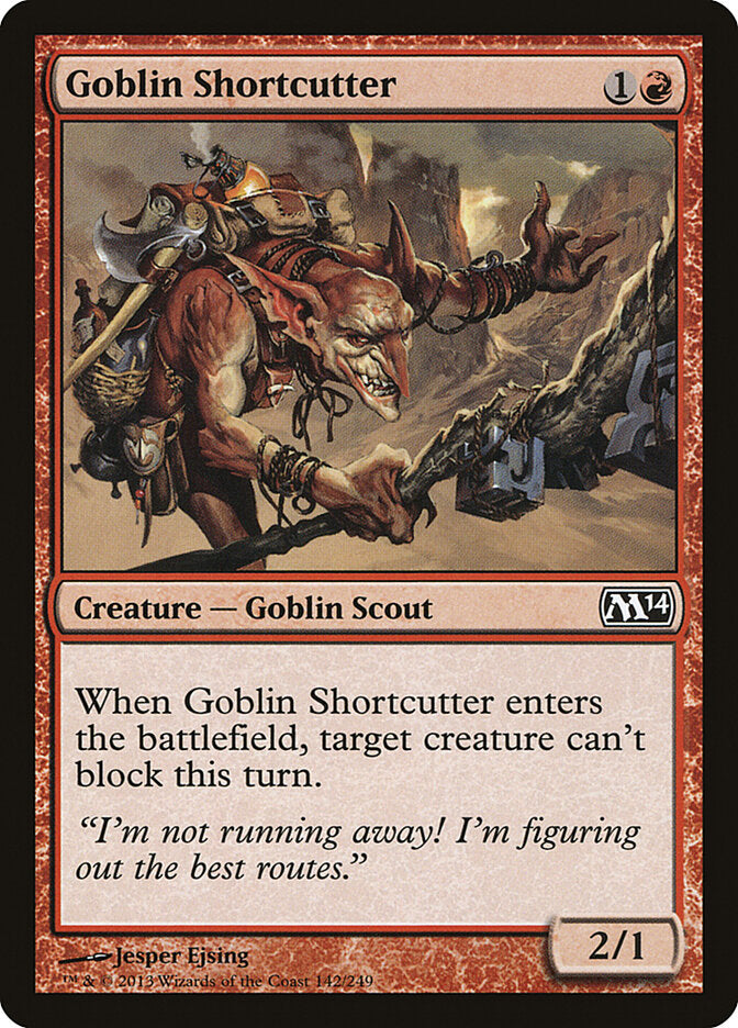 Goblin Shortcutter [Magic 2014] | Card Merchant Takapuna