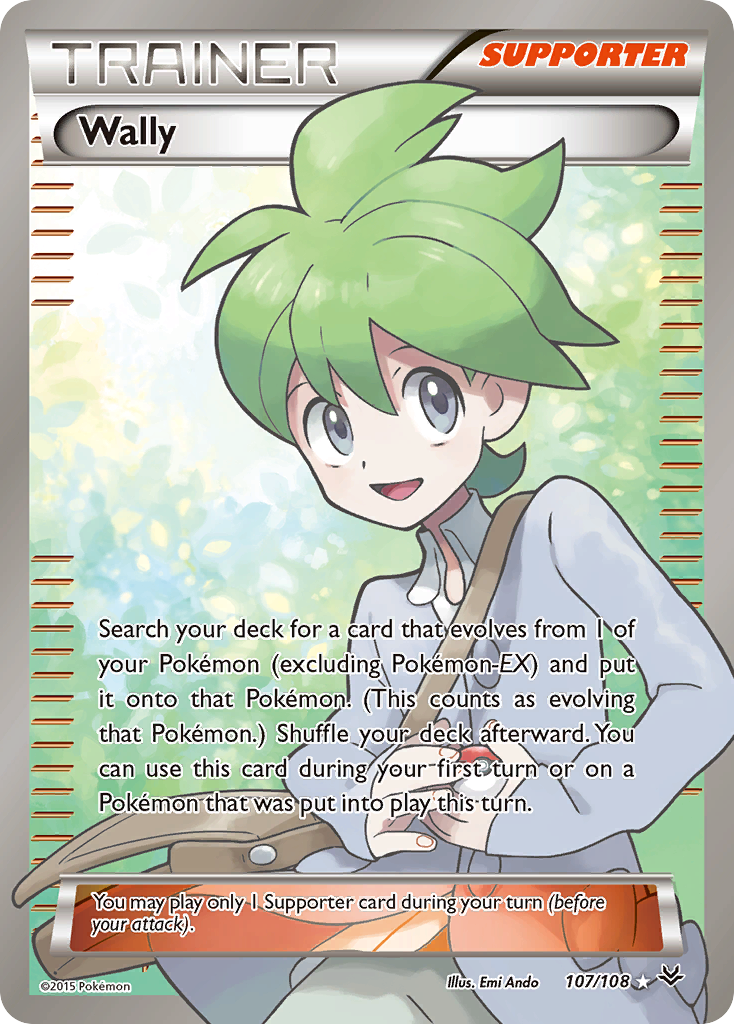 Wally (107/108) [XY: Roaring Skies] | Card Merchant Takapuna