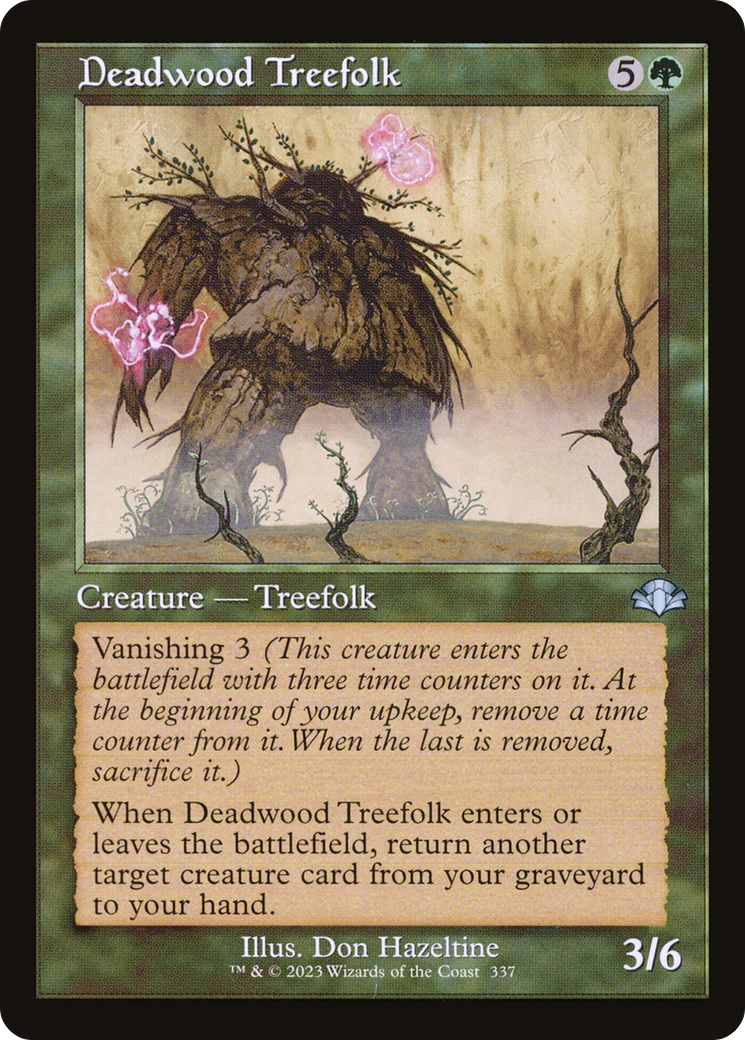 Deadwood Treefolk (Retro) [Dominaria Remastered] | Card Merchant Takapuna