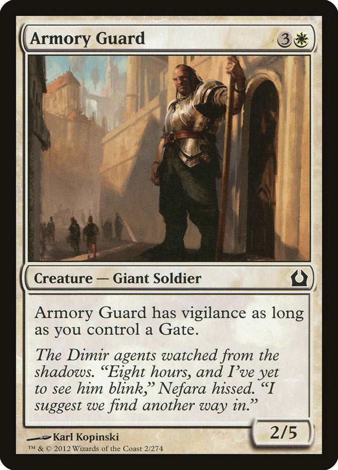 Armory Guard [Return to Ravnica] | Card Merchant Takapuna