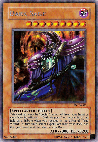 Dark Sage [DOD-002] Prismatic Secret Rare | Card Merchant Takapuna