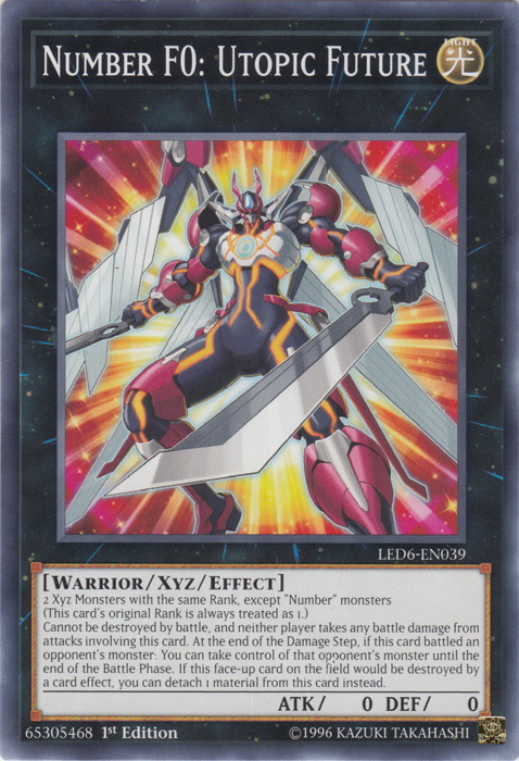 Number F0: Utopic Future [LED6-EN039] Common | Card Merchant Takapuna