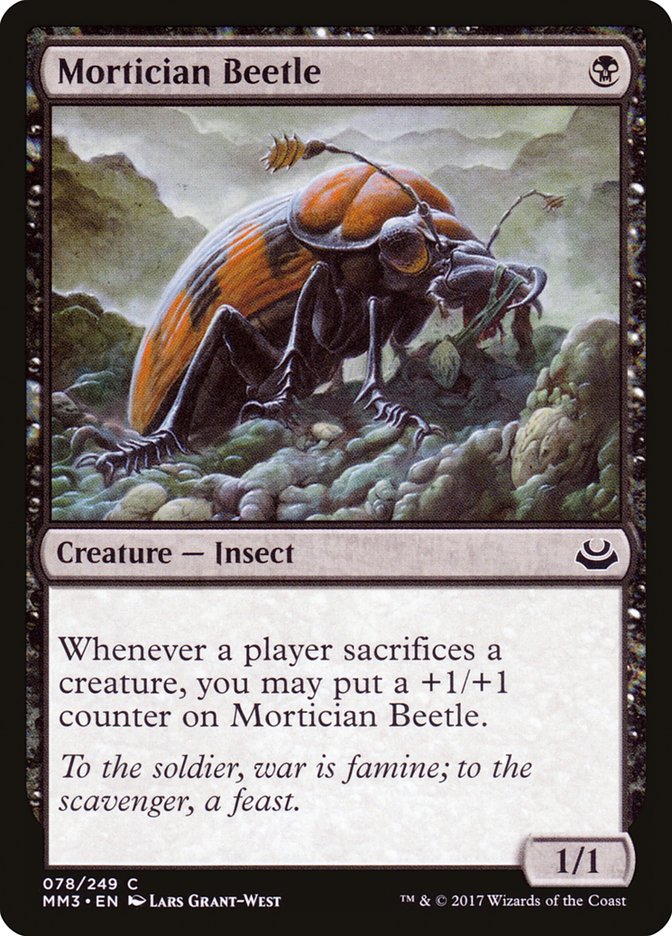 Mortician Beetle [Modern Masters 2017] | Card Merchant Takapuna