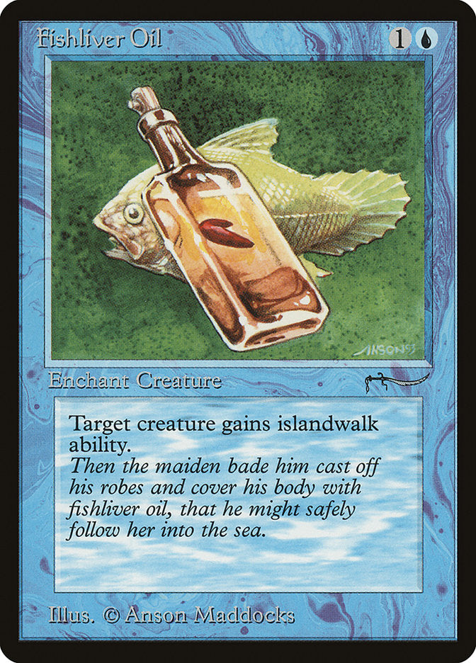 Fishliver Oil (Light Mana Cost) [Arabian Nights] | Card Merchant Takapuna