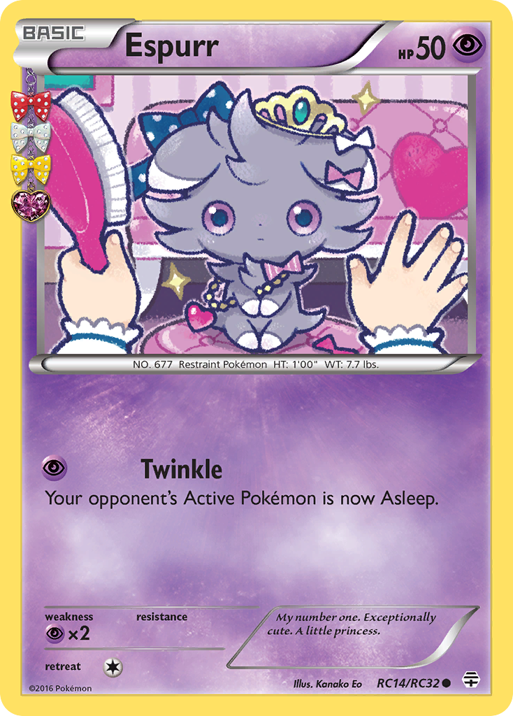 Espurr (RC14/RC32) [XY: Generations] | Card Merchant Takapuna