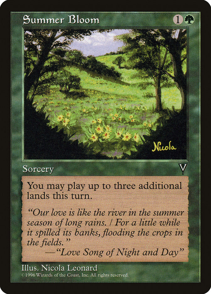 Summer Bloom [Visions] | Card Merchant Takapuna