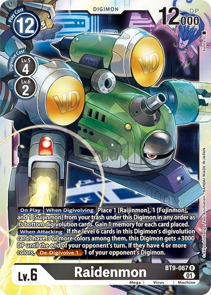 Raidenmon [BT9-067] [Revision Pack Cards] | Card Merchant Takapuna