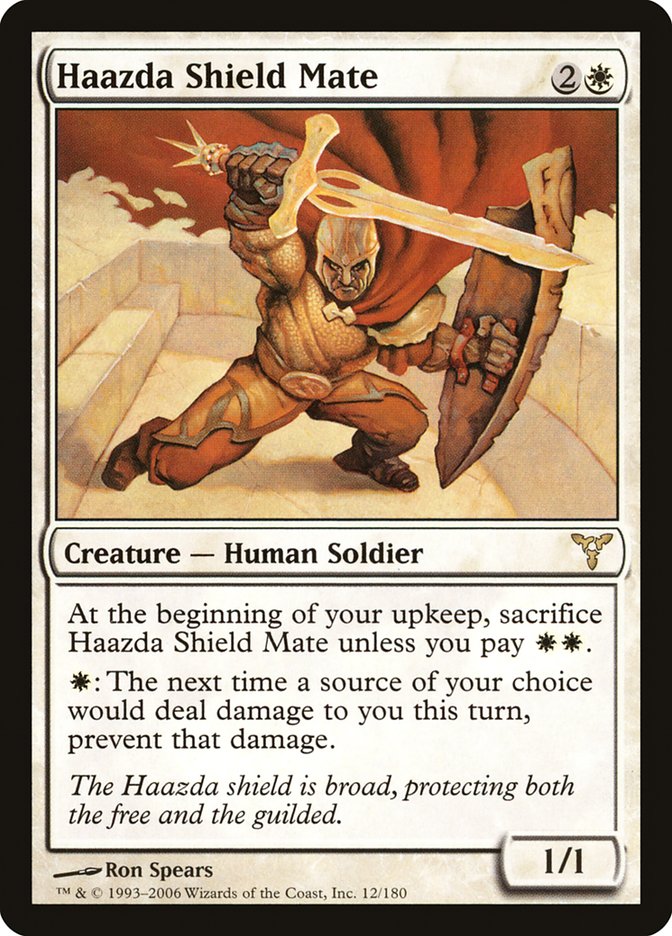 Haazda Shield Mate [Dissension] | Card Merchant Takapuna