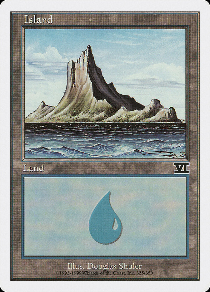 Island (335) [Classic Sixth Edition] | Card Merchant Takapuna