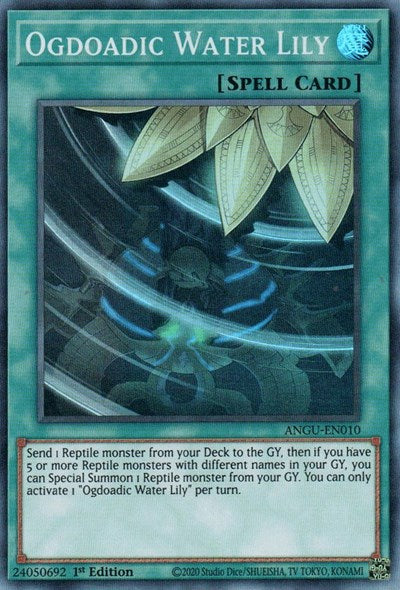 Ogdoadic Water Lily (Super Rare) [ANGU-EN010] Super Rare | Card Merchant Takapuna