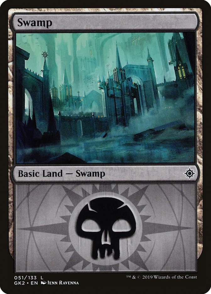 Swamp (51) [Ravnica Allegiance Guild Kit] | Card Merchant Takapuna