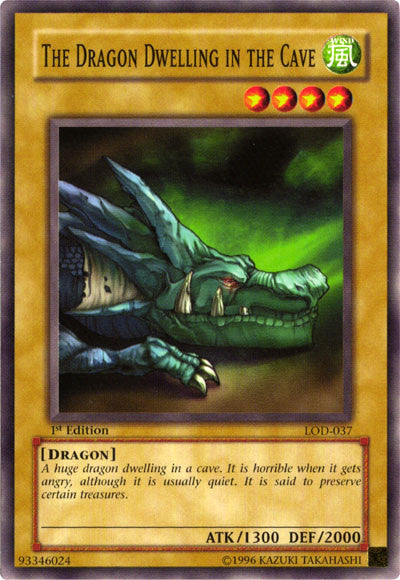 The Dragon Dwelling in the Cave [LOD-037] Common | Card Merchant Takapuna