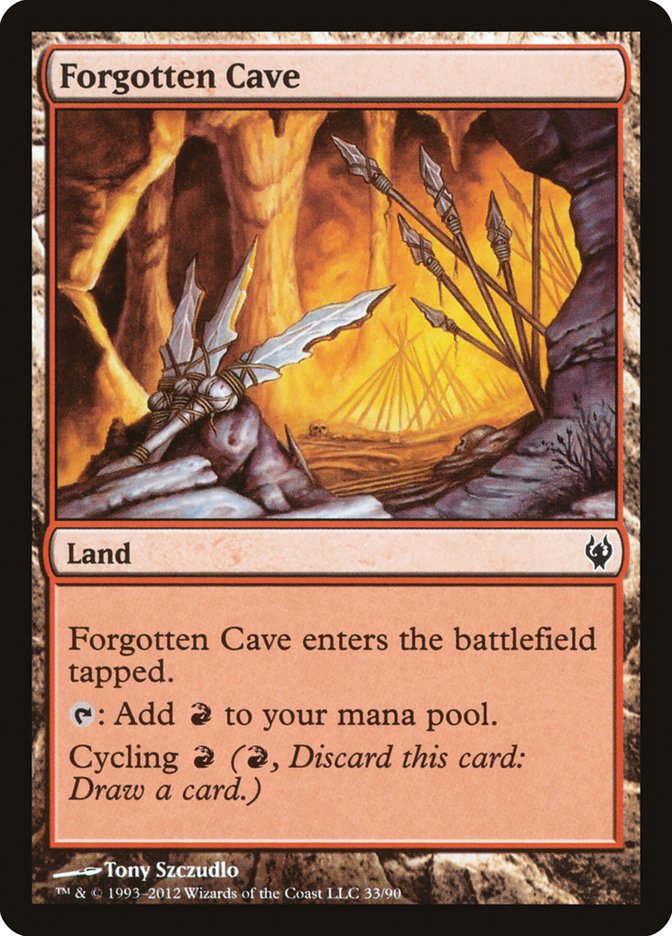 Forgotten Cave [Duel Decks: Izzet vs. Golgari] | Card Merchant Takapuna