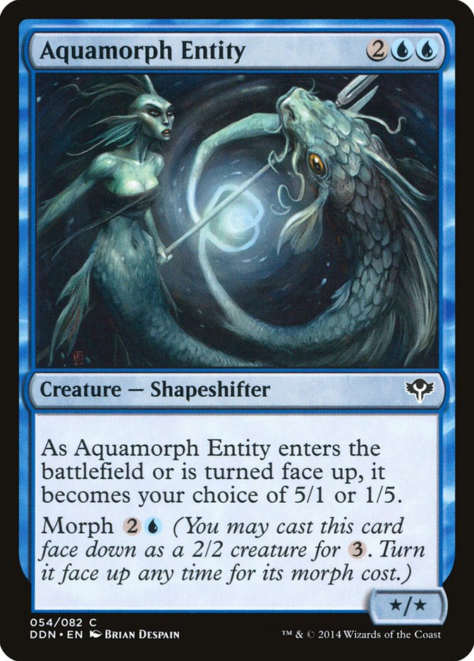 Aquamorph Entity [Duel Decks: Speed vs. Cunning] | Card Merchant Takapuna