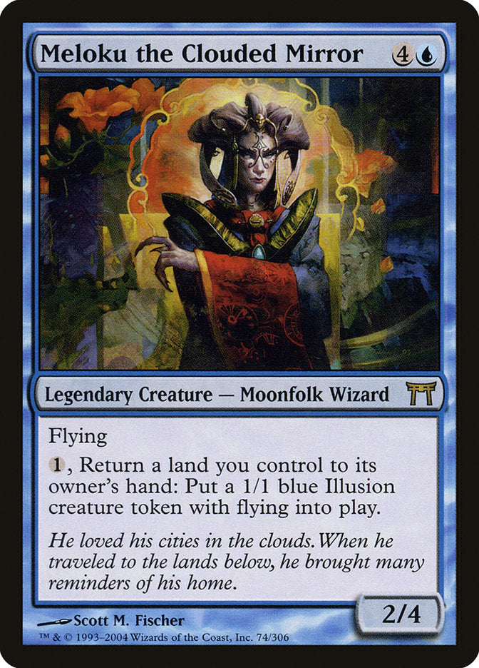 Meloku the Clouded Mirror [Champions of Kamigawa] | Card Merchant Takapuna