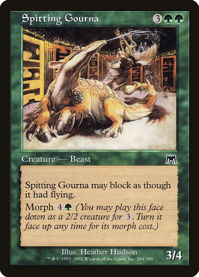 Spitting Gourna [Onslaught] | Card Merchant Takapuna