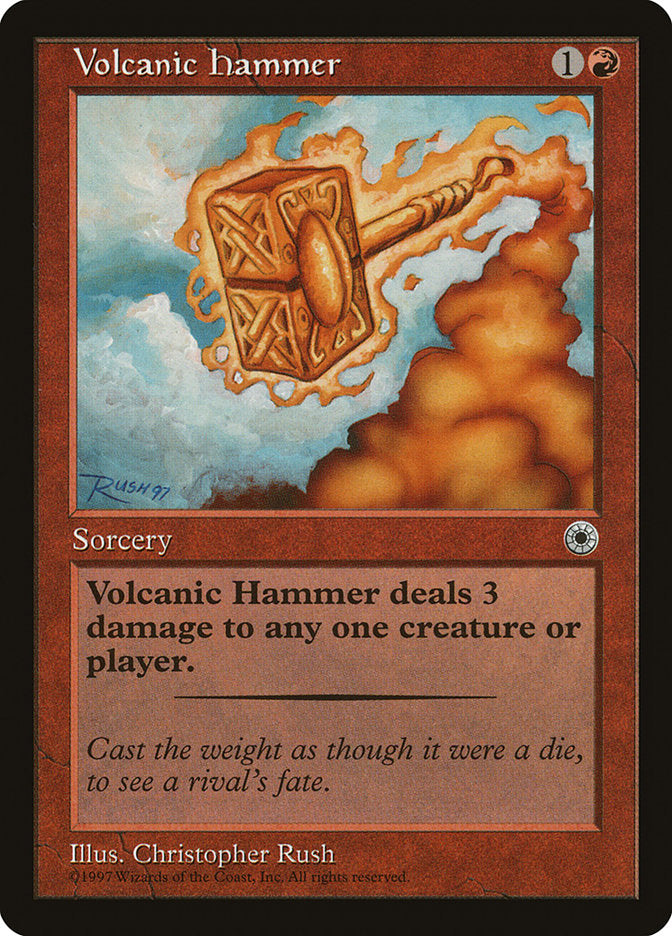 Volcanic Hammer [Portal] | Card Merchant Takapuna