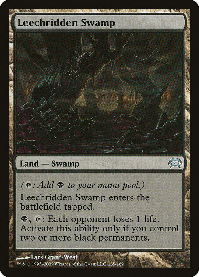 Leechridden Swamp [Planechase] | Card Merchant Takapuna