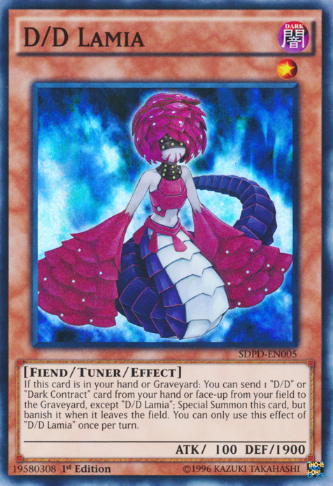 D/D Lamia [SDPD-EN005] Super Rare | Card Merchant Takapuna