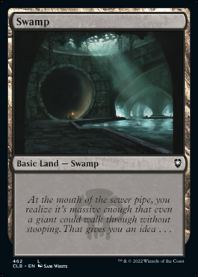 Swamp (462) [Commander Legends: Battle for Baldur's Gate] | Card Merchant Takapuna