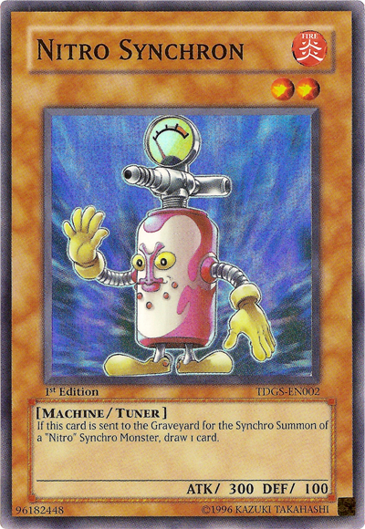 Nitro Synchron [TDGS-EN002] Super Rare | Card Merchant Takapuna